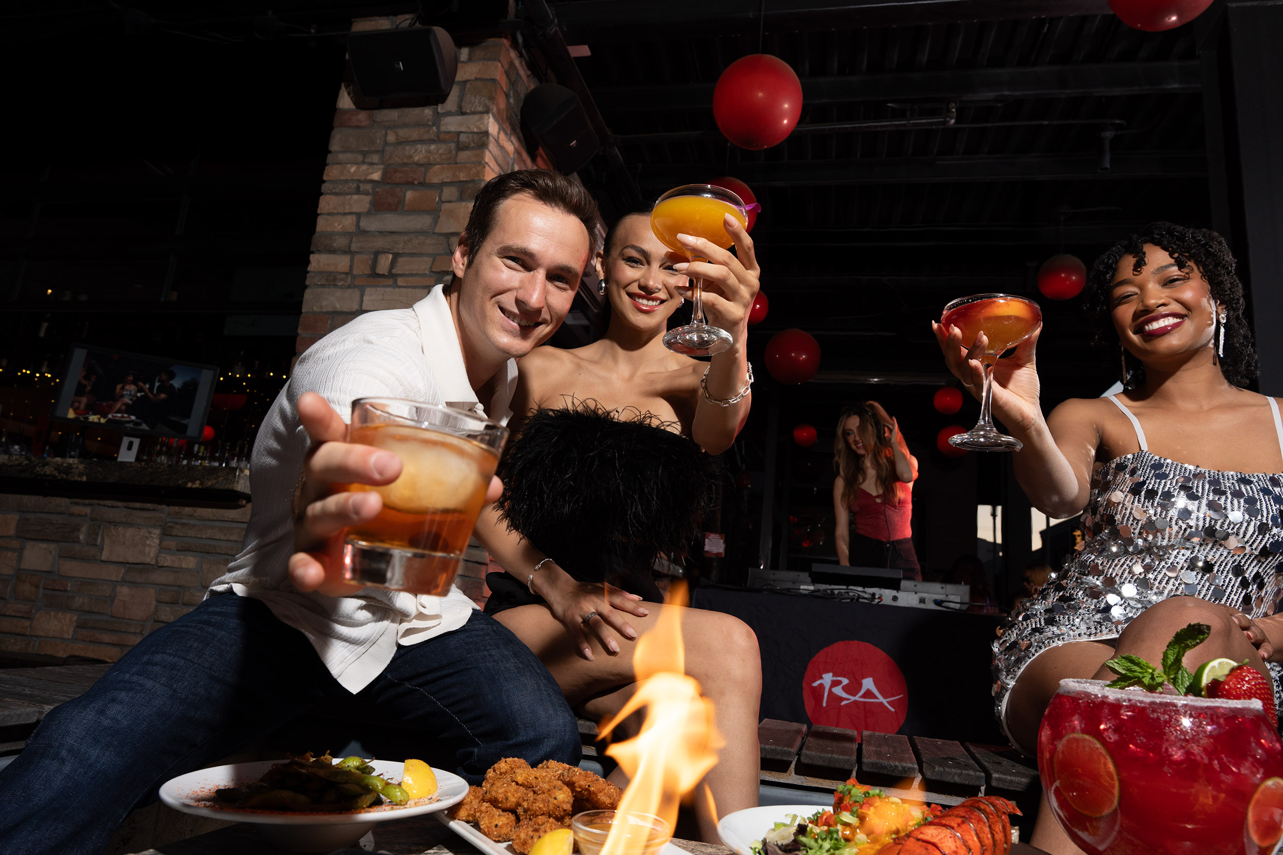 Fresh sushi, crispy bites, and our signature shareable cocktail — the recipe for your next night out.