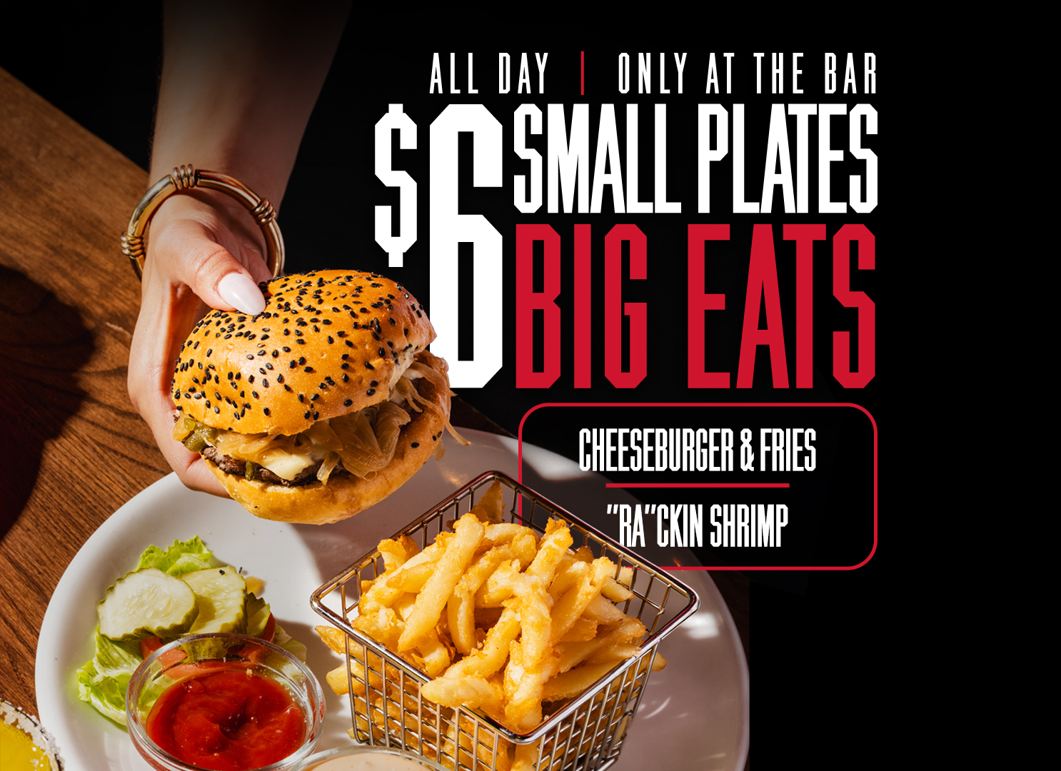 SMALL PLATES - BIG EATS