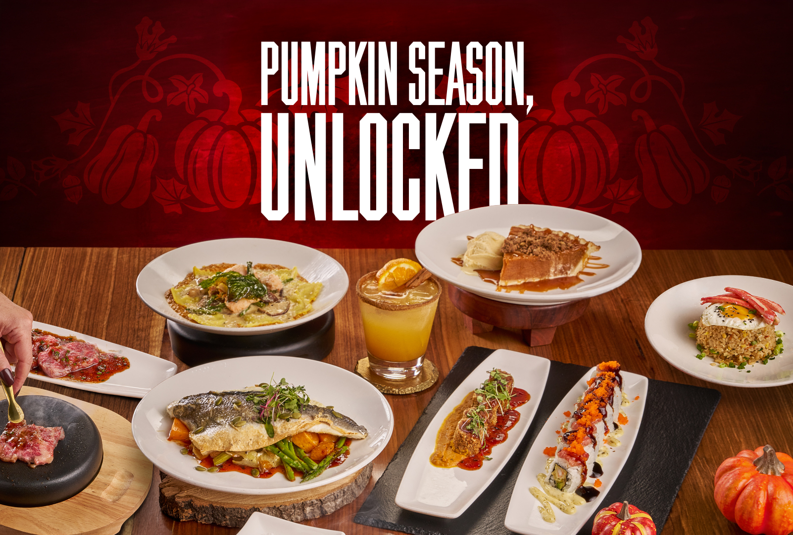 Seasonal flavors with the boldness you love